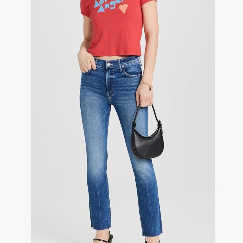 💙🩵 MOTHER- The Rascal Ankle Fray- Size 26 🩵💙
